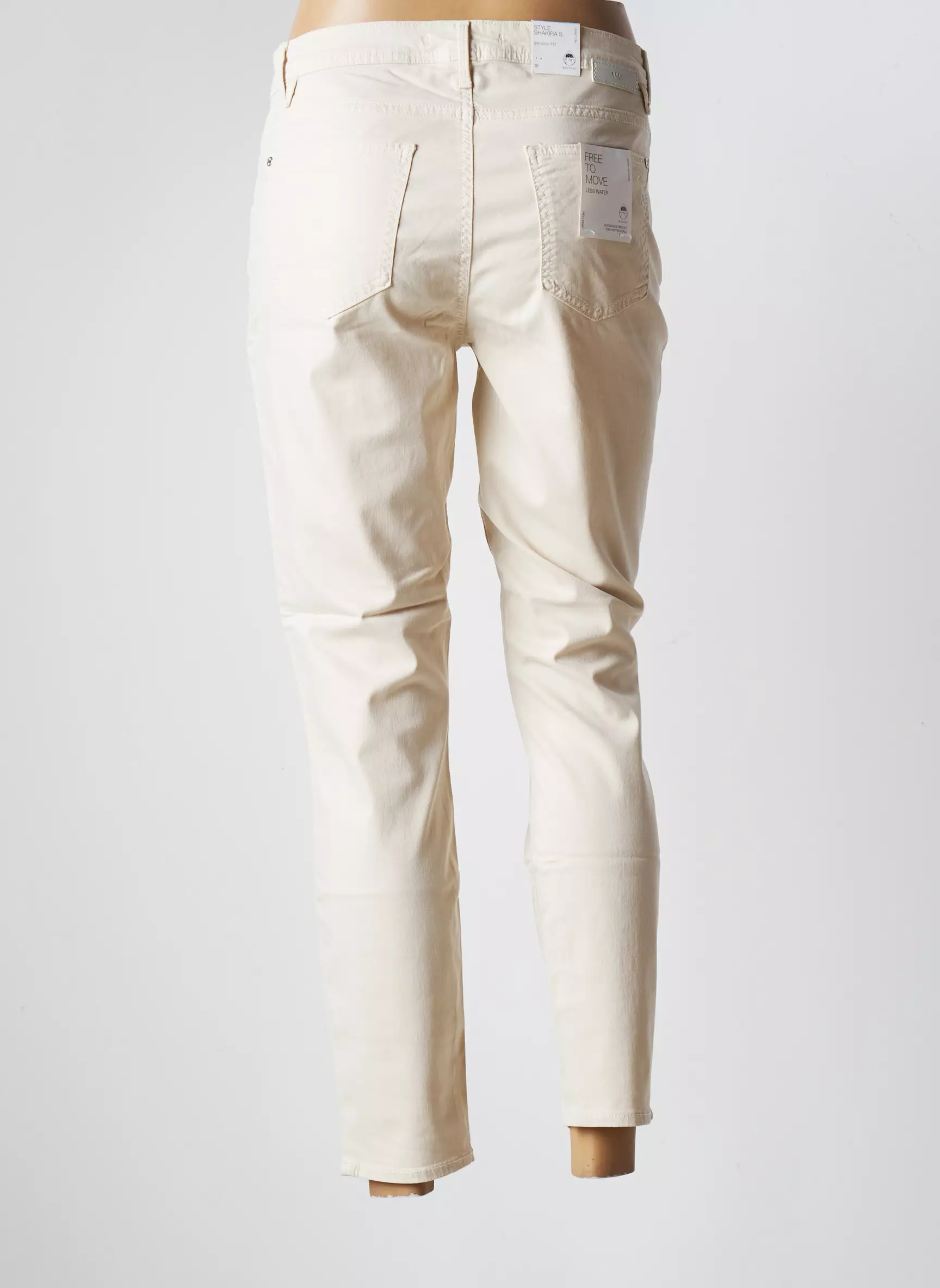 Brax Pantalon7 8 Femme couleur beige