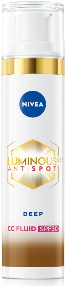 Nivea Luminous 630 CC SPF30 - kremas nuo dėmių spalvos pakitimų 03 Intensyviai 40 ml