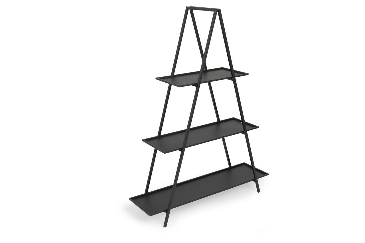 Lifa Living LIFA LIVING Pflanzenständer Jasmine, Schwarz, aus Metall, 106 cm