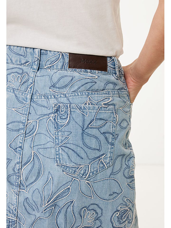 Mexx Jeansrock in Hellblau günstig kaufen