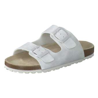 Leone Pantolette in silber