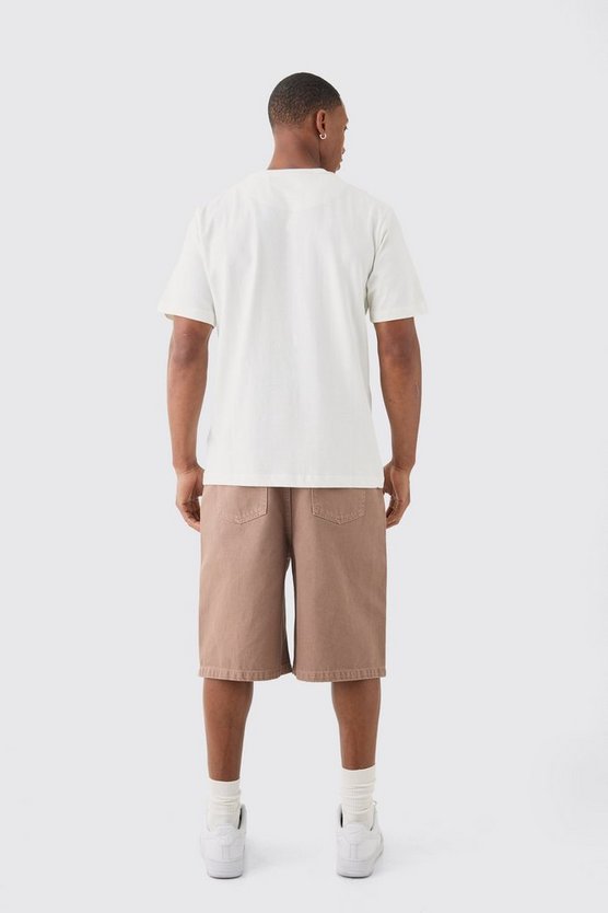 Kariertes T-Shirt