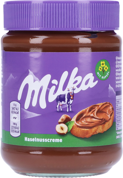 Milka Haselnusscreme