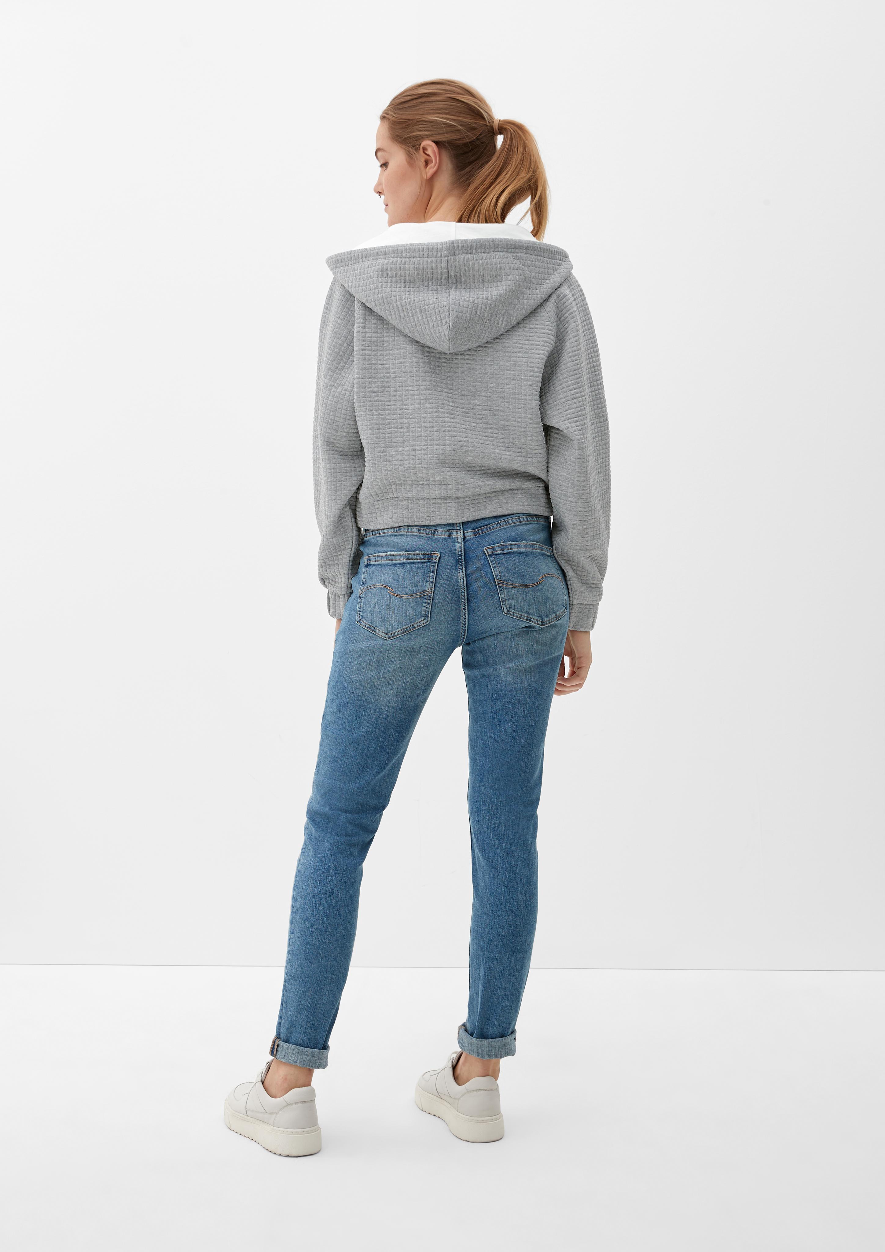 Jerseyjacke im Boxy-Style  2118397-9400