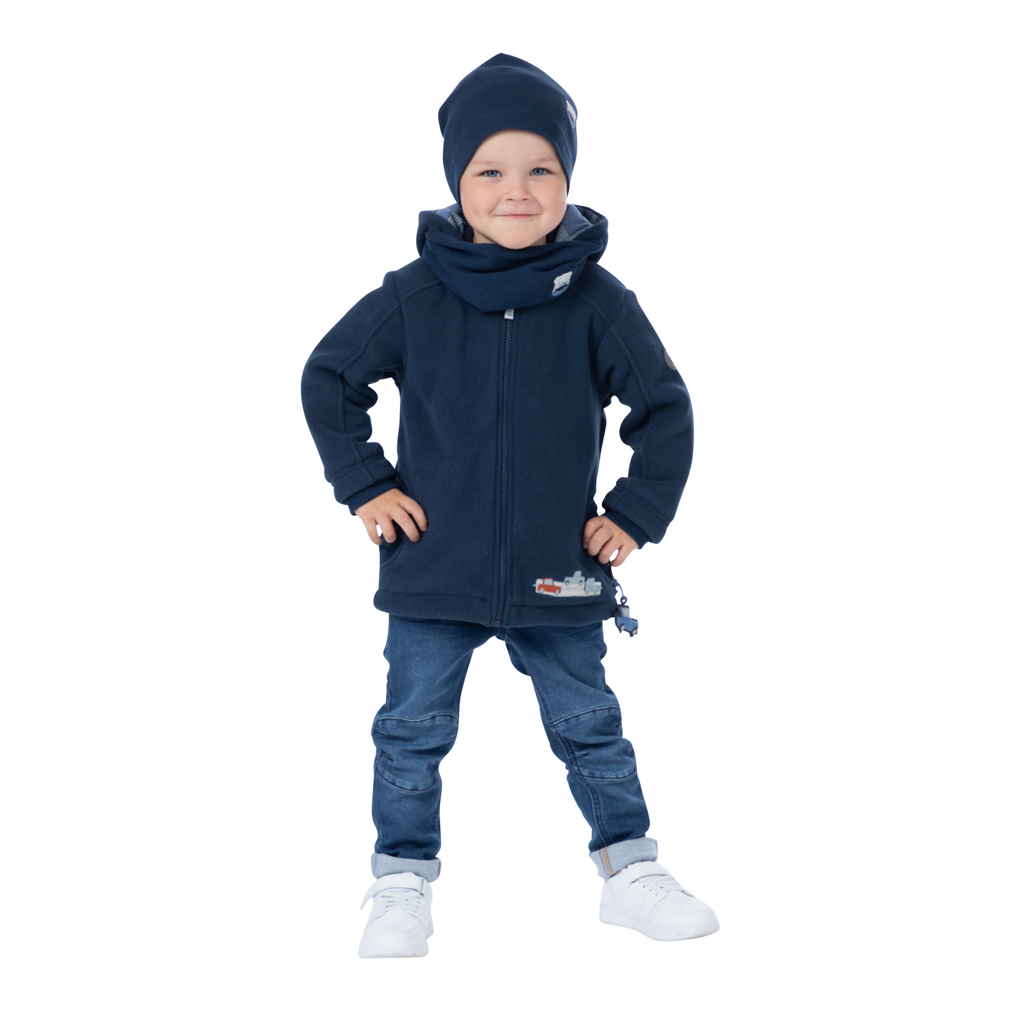 Coole Kinderjeans mit Knieeinsätzen