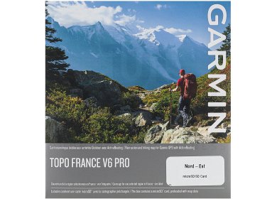 Garmin Carte topographique v6 PRO - Nord-Est de la France