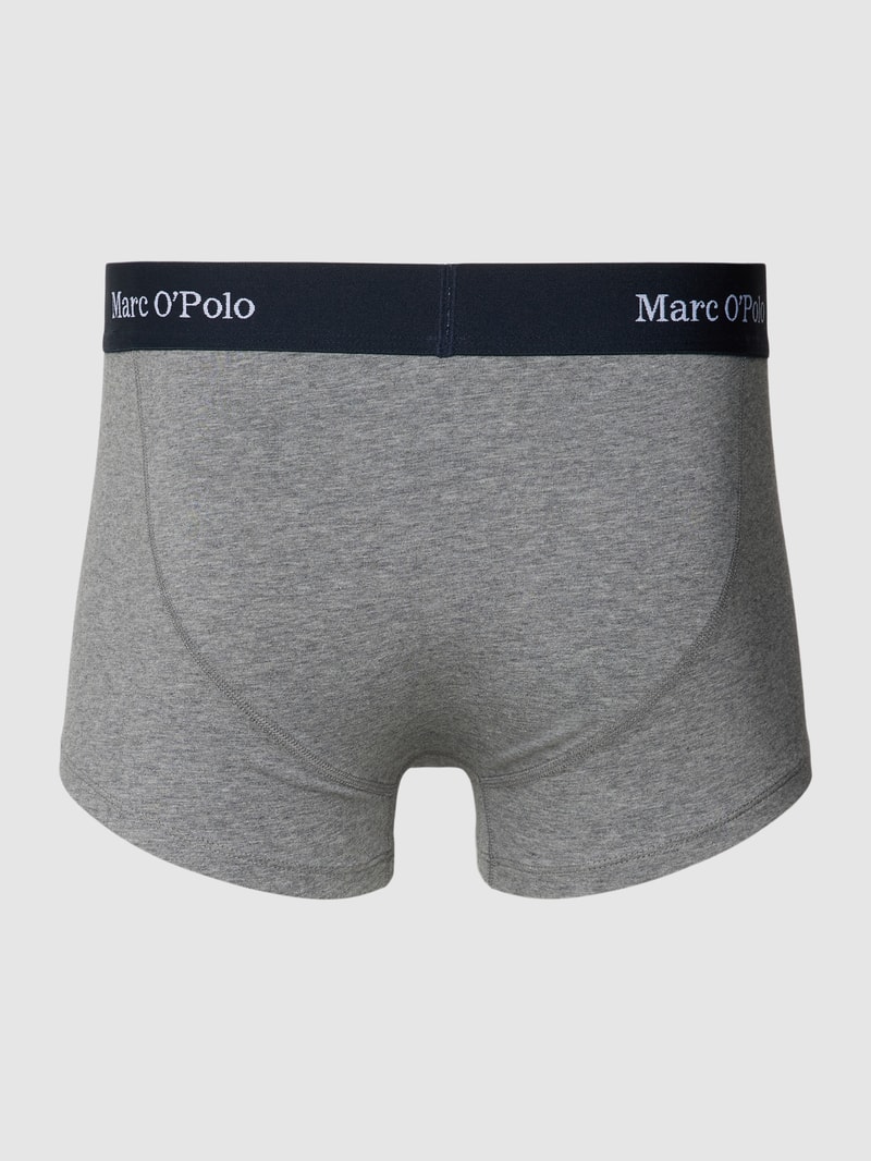 Trunks in Two-Tone-Machart im 3er-Pack in dunkelblau