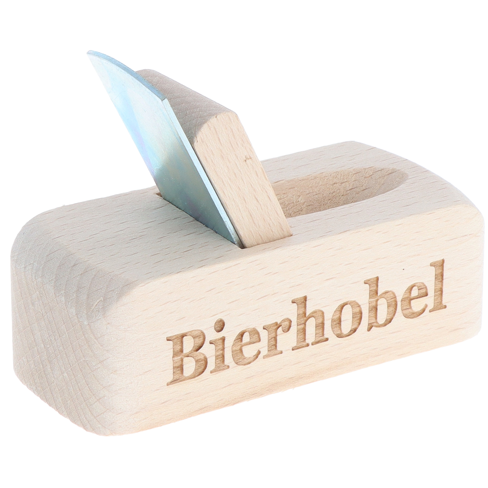 Spruchreif Flaschenöffner Hobel 
