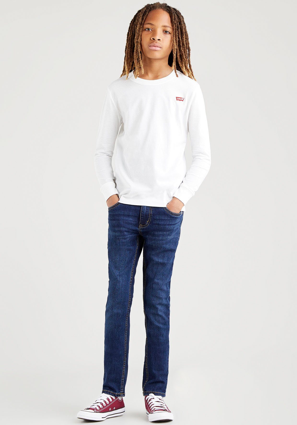 Levi's® Kids Skinny-fit-Jeans 510 SKINNY FIT JEANS for BOYS