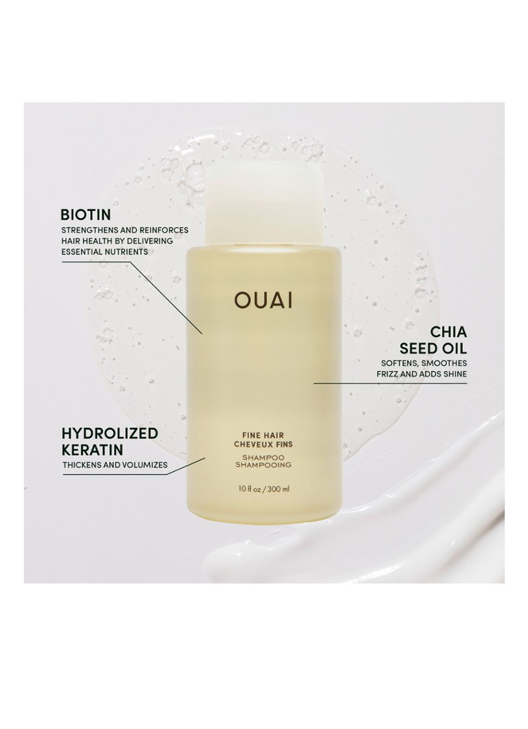 Șampon OUAI pentru păr fin - Șampon pentru păr fin