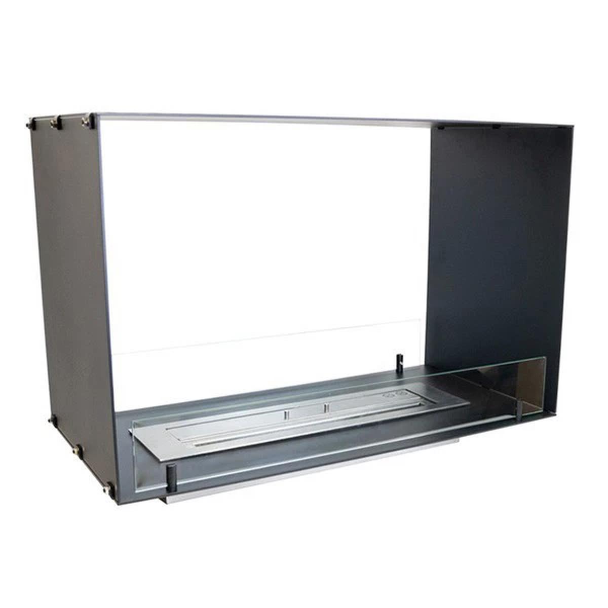 Foco Foco Two 800, doppelseitiger Bioethanol-Kamin, 4,4 kW, automatischer und manueller Brenner