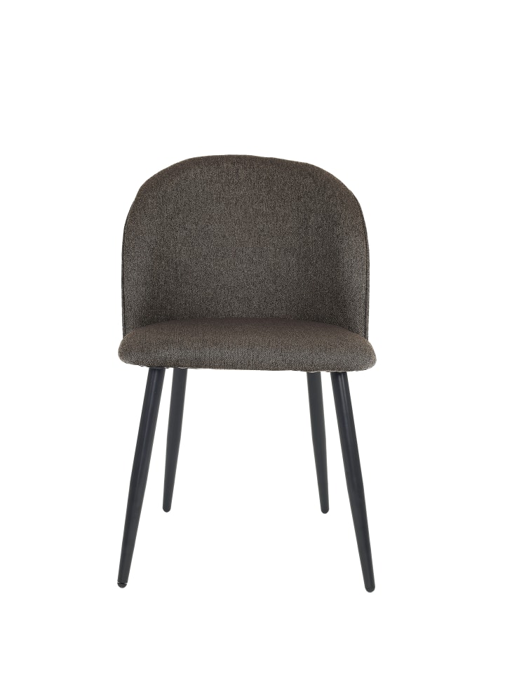 byLiving 2-er-Set: Esszimmerstuhl NAYLA in Dunkelgrau günstig kaufen onesize