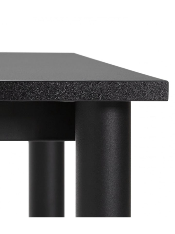 KADIMA DESIGN Schreibtisch FOCUS aus Holz und Metall | Minimalistisches Design in Schwarz günstig kaufen onesize