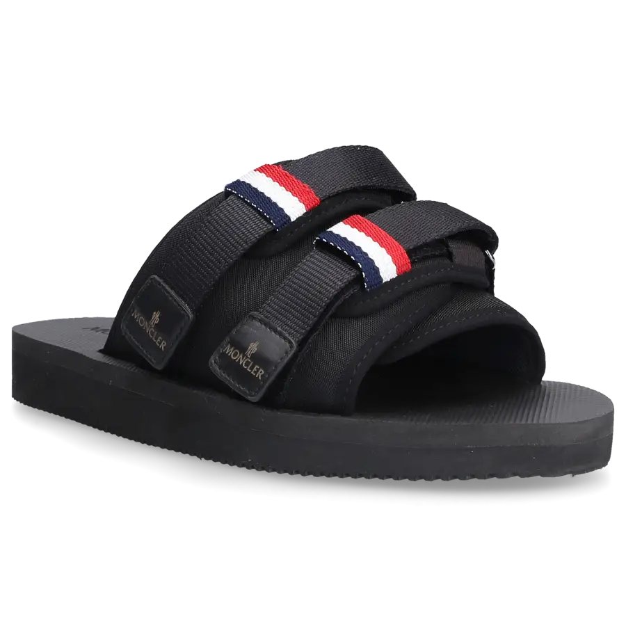 Moncler - Sandalen SLIDE WORKS Polyester - schwarz