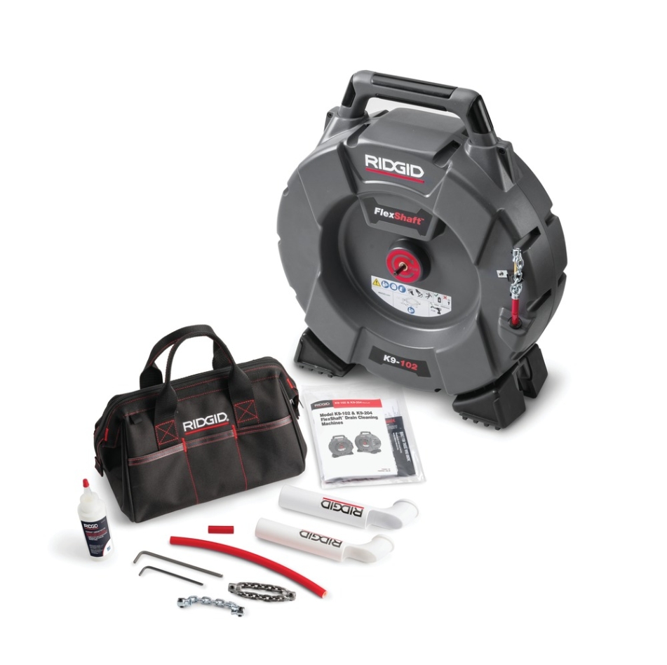 Ridgid 76193 K9-102+ FlexShaftÂ® Rioolreinigingsmachine 32-50 mm