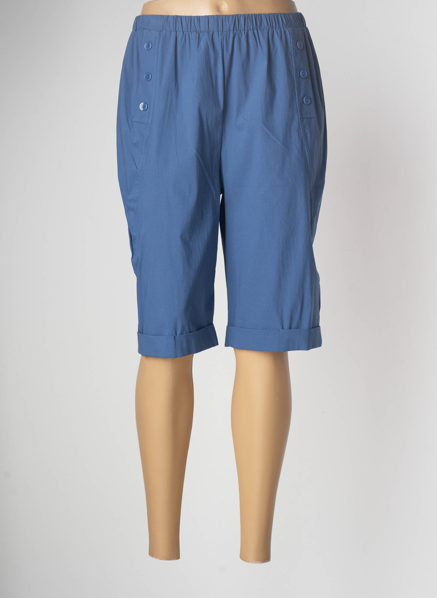 Franck Anna Bermudas Femme couleur bleu