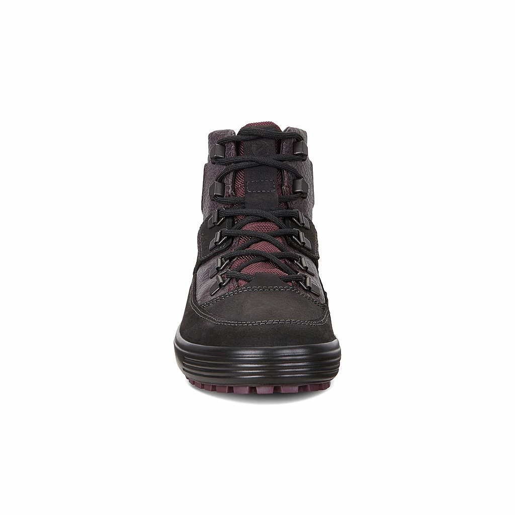 ECCO Schnür-Stiefeletten schwarz