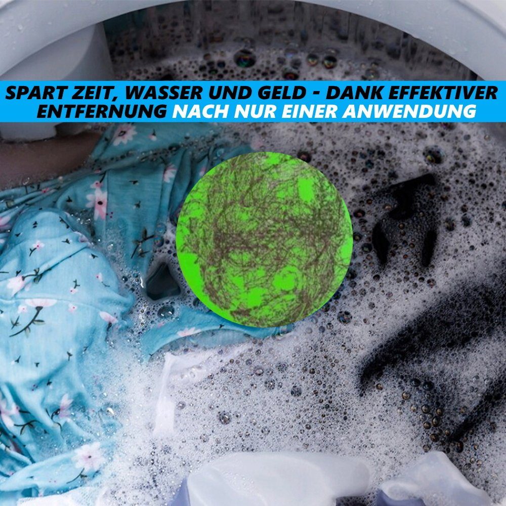 MAVURA Wäschekugel HaarMagnets Magischer Tierhaarentferner Waschmaschine Tierhaare (Fussel Bälle Fusselbälle Fusselpfote Katzenhaare), Hundehaare von Wäsche entfernen [4er Set]
