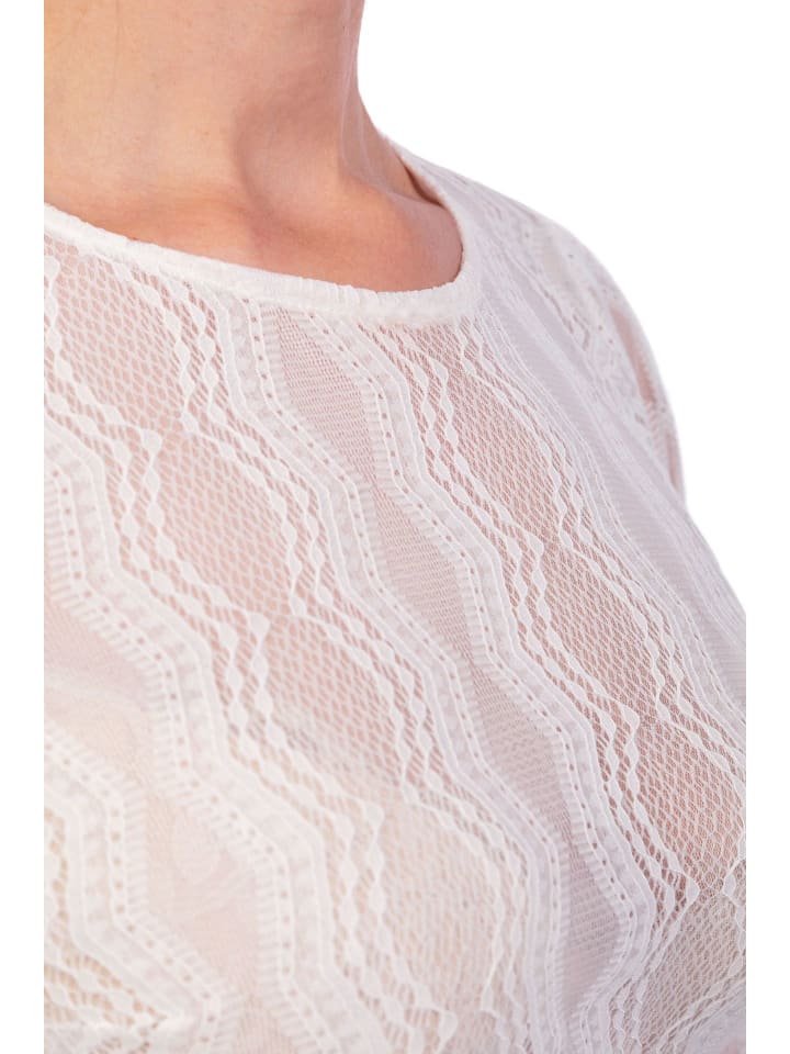 Edelnice Dirndlbluse Lea in weiß günstig kaufen