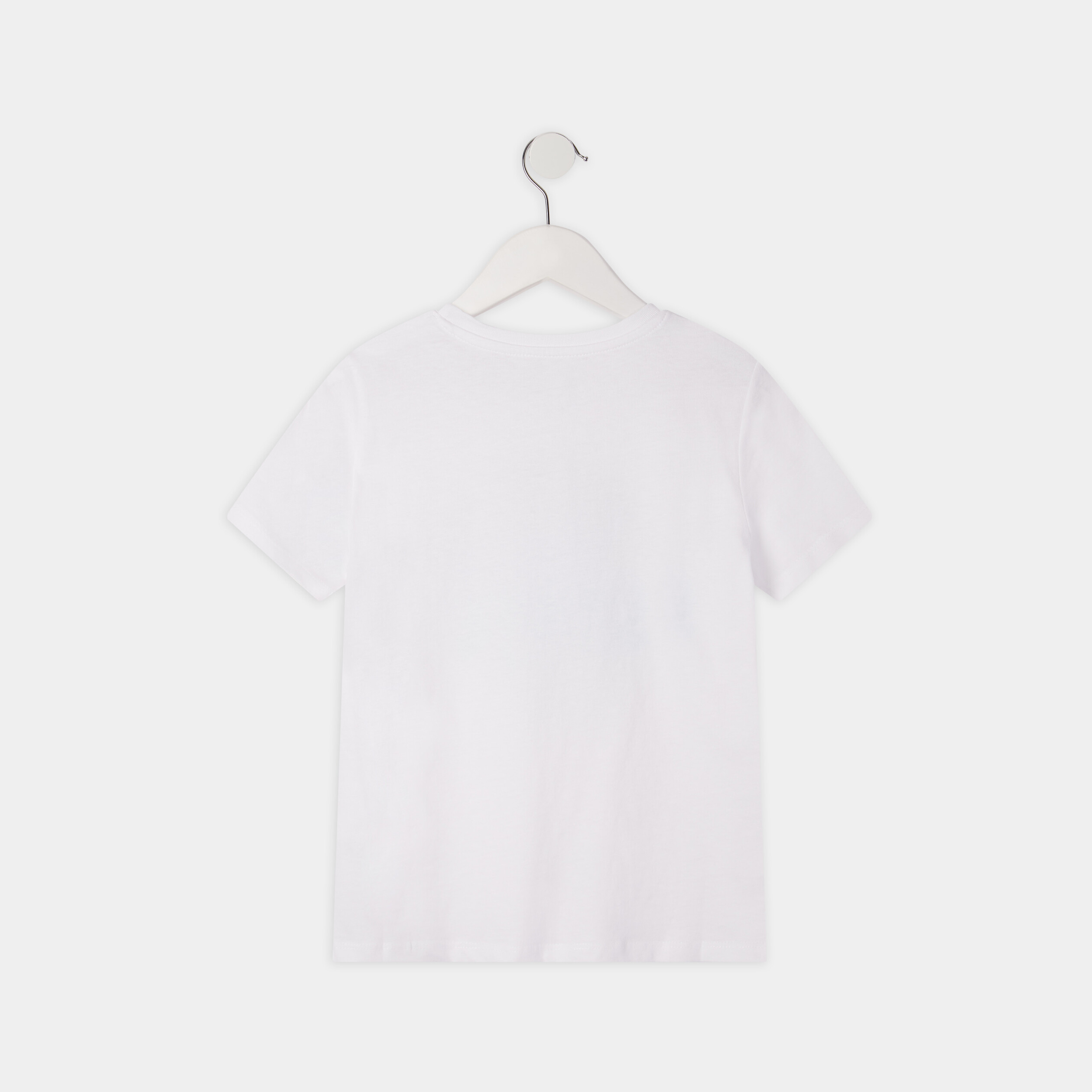 T-shirt à manches courtes blanc garçon | La Halle