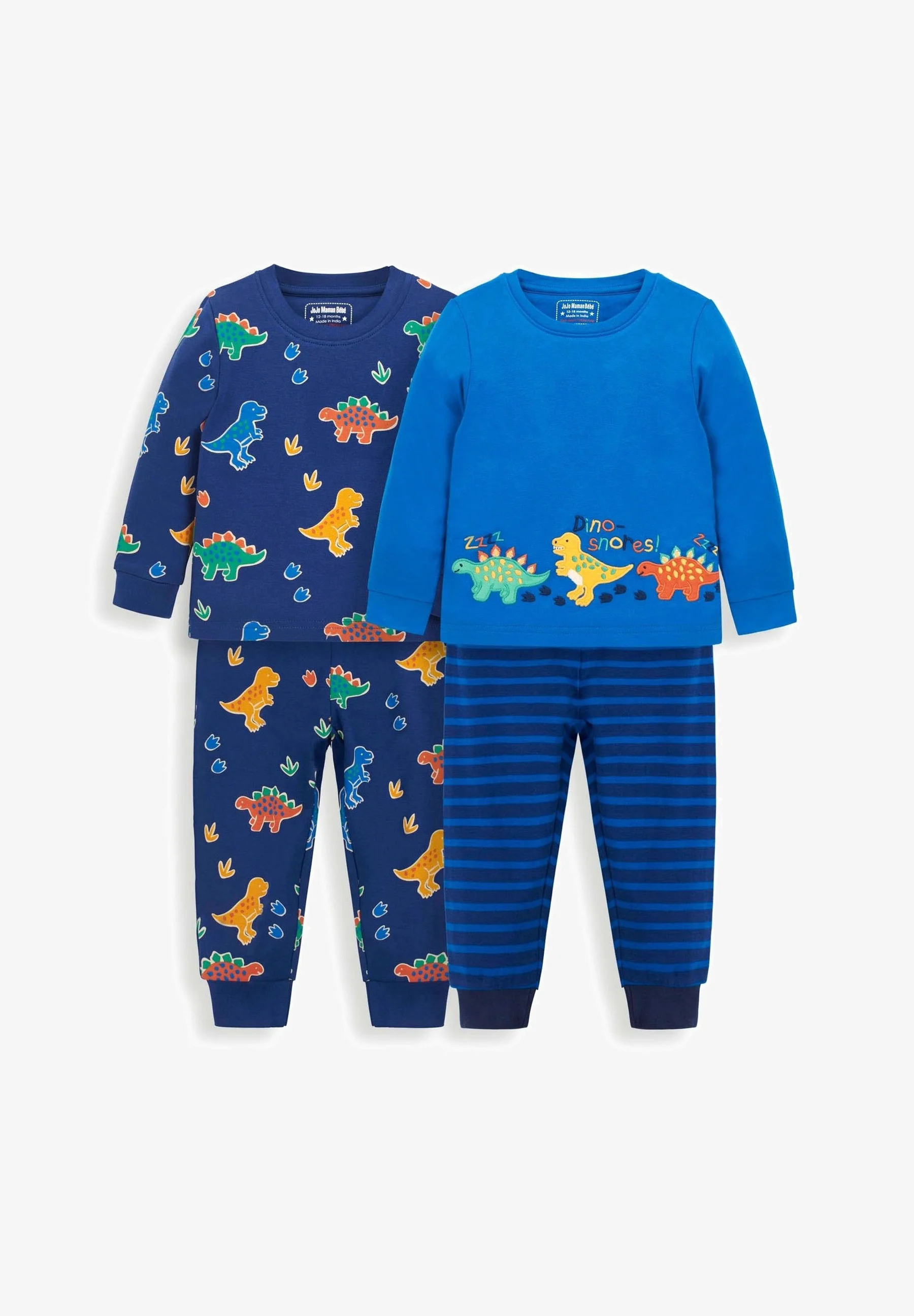 JoJo Maman Bébé 2-ER PACK DINOSAUR - Pijamas