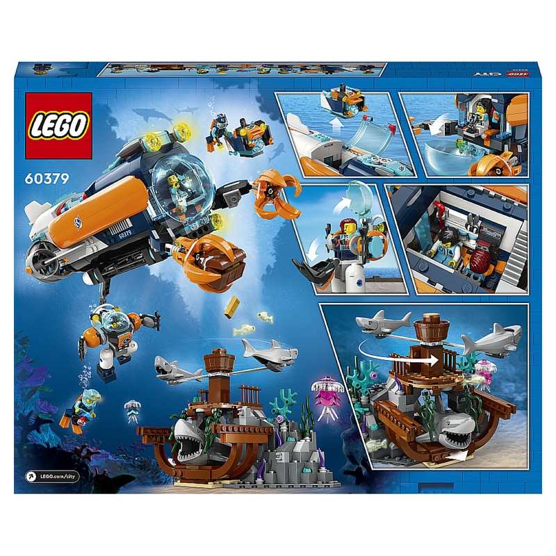 60379 Le sous-marin dexploration en eaux profondes, LEGO City