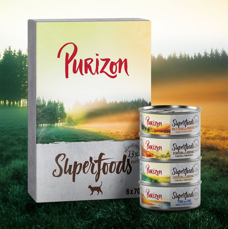 Sparpaket Purizon Superfoods 24 x 70 g zu TOP-Preisen | bitiba %