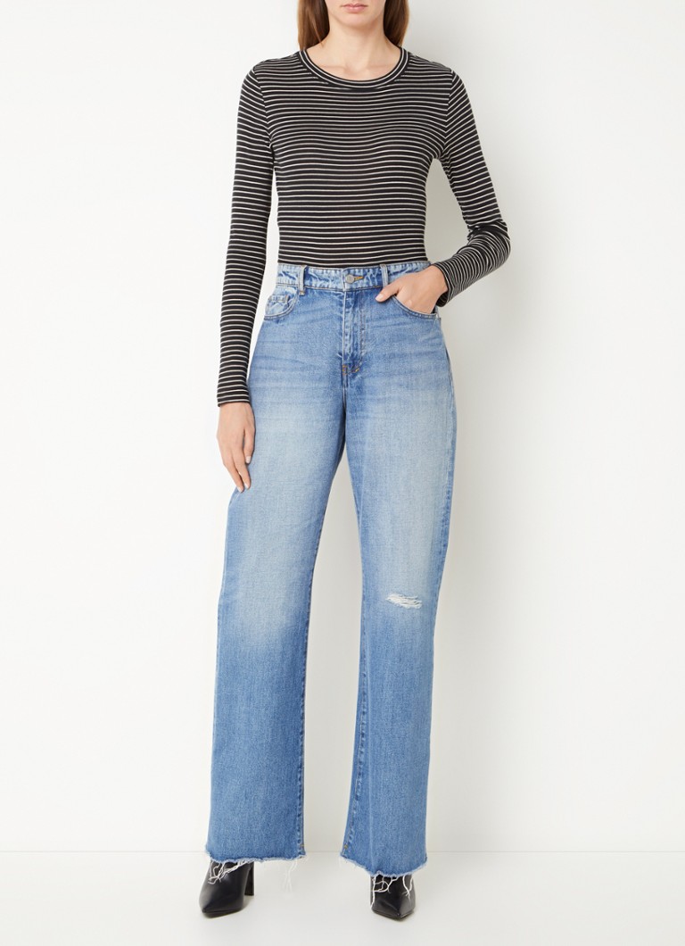 Whistles Longsleeve with stripe print