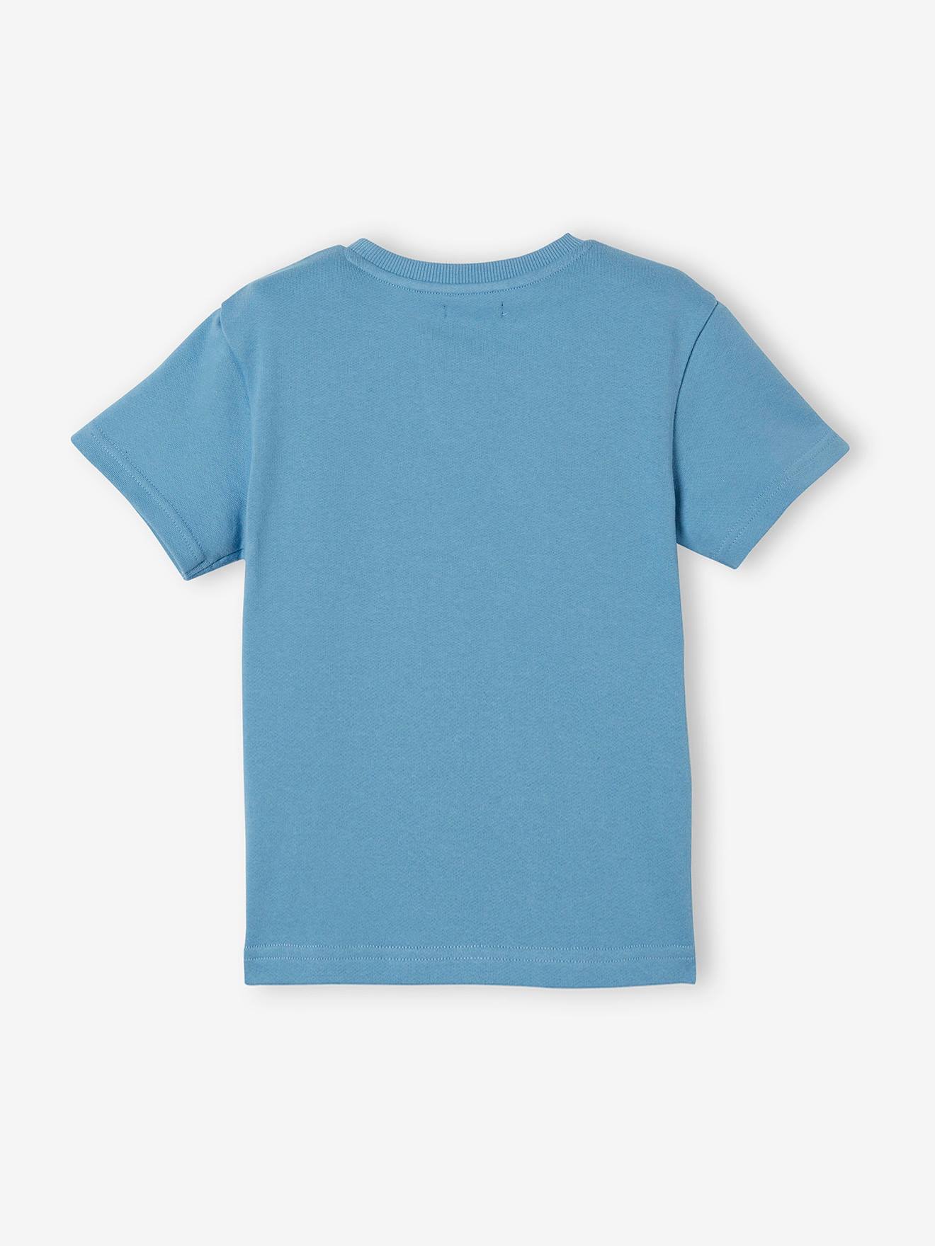 Vertbaudet Jungen T-Shirt, Sahara-Print Oeko-Tex - hellblau