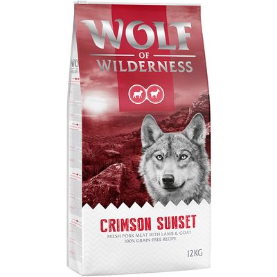 2 x 12 kg Wolf of Wilderness Trockenfutter - getreidefrei