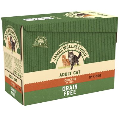 James Wellbeloved Adult Cat Grain Free Huhn