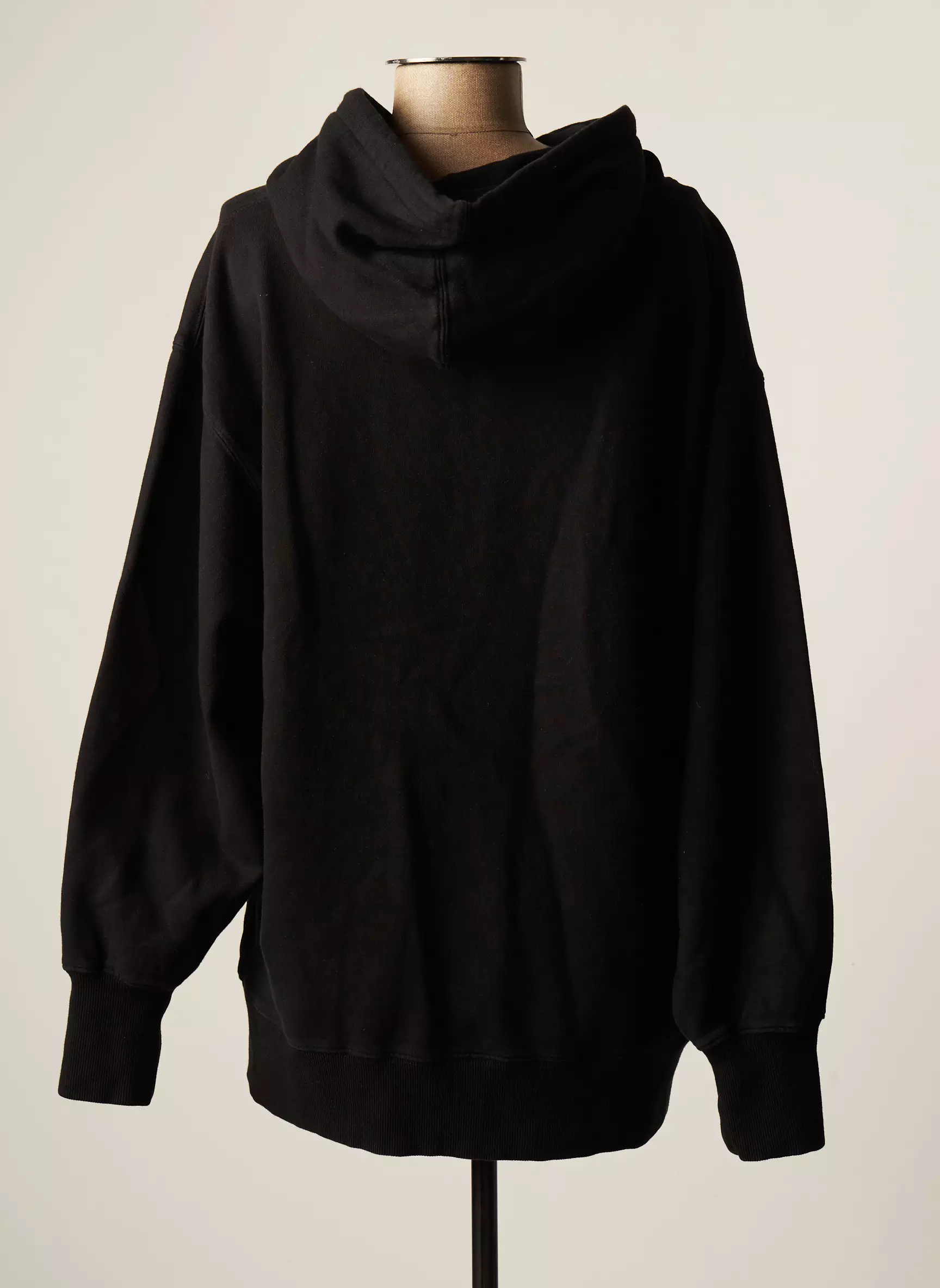 Newtone Sweat Capuche Femme couleur noir