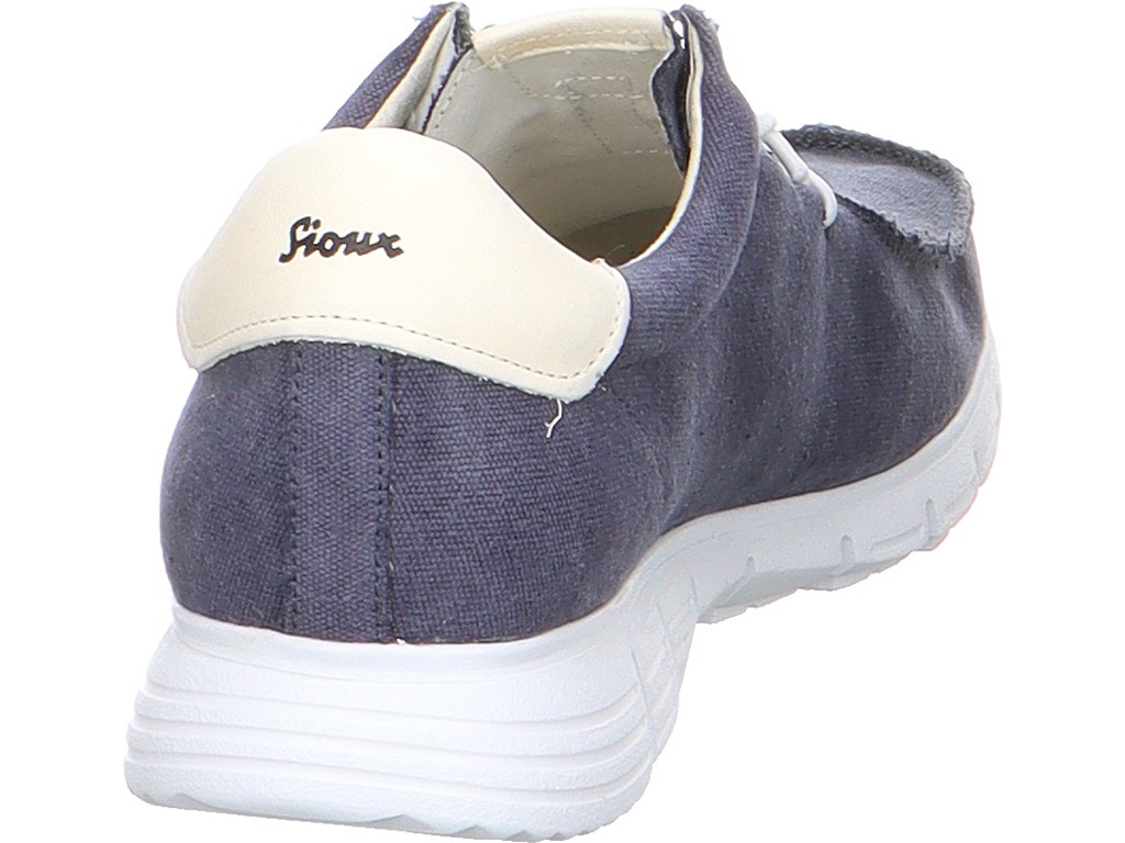 SIOUX Freizeit Schnürer blau Mokrunner-H-007