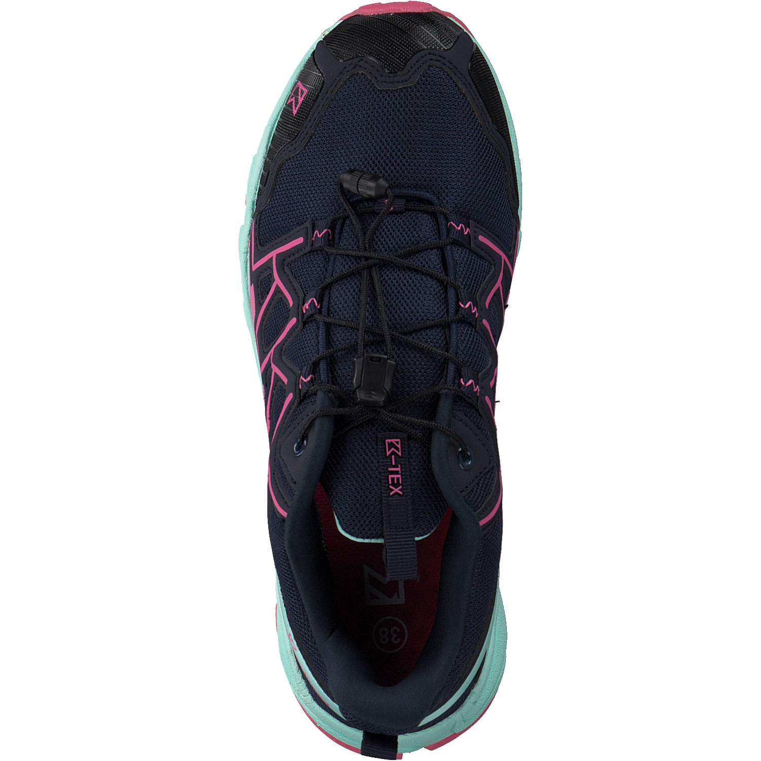 Kastinger Samakaan 23201 W, Trekkingschuhe, Damen, Blau/Rosa