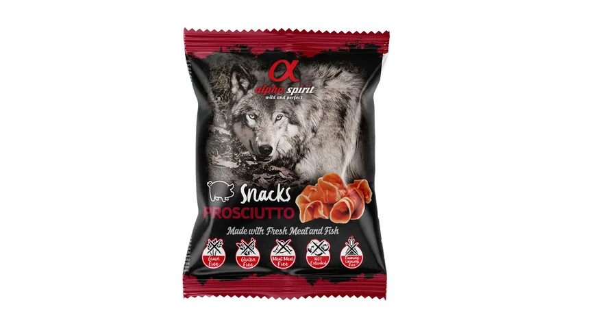 alpha spirit Dog Hundesnack Prosciutto 50 g