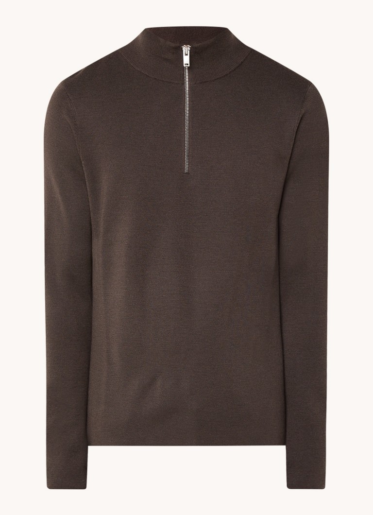 Sandro Fine-knit merino wool pullover