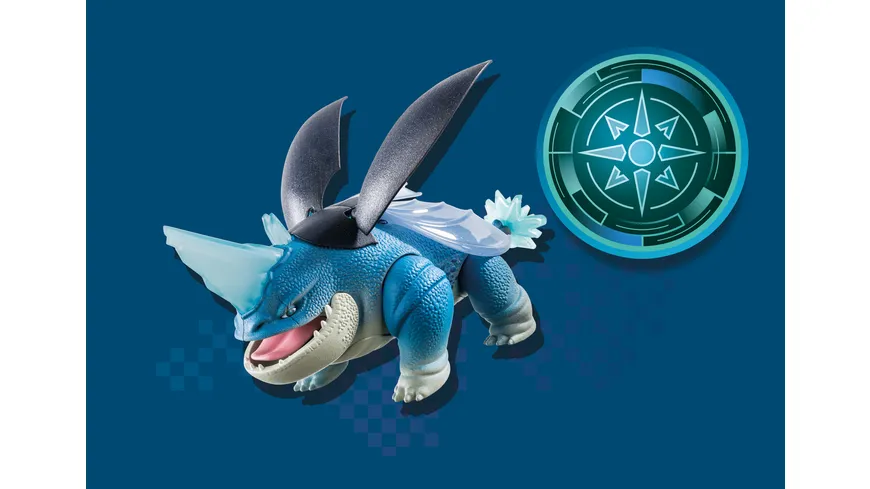 PLAYMOBIL 71082 - Dragons: The Nine Realms - Plowhorn & D'Angelo