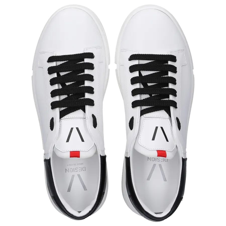 V Design - Sneaker low WSA01 Kalbsleder - weiß