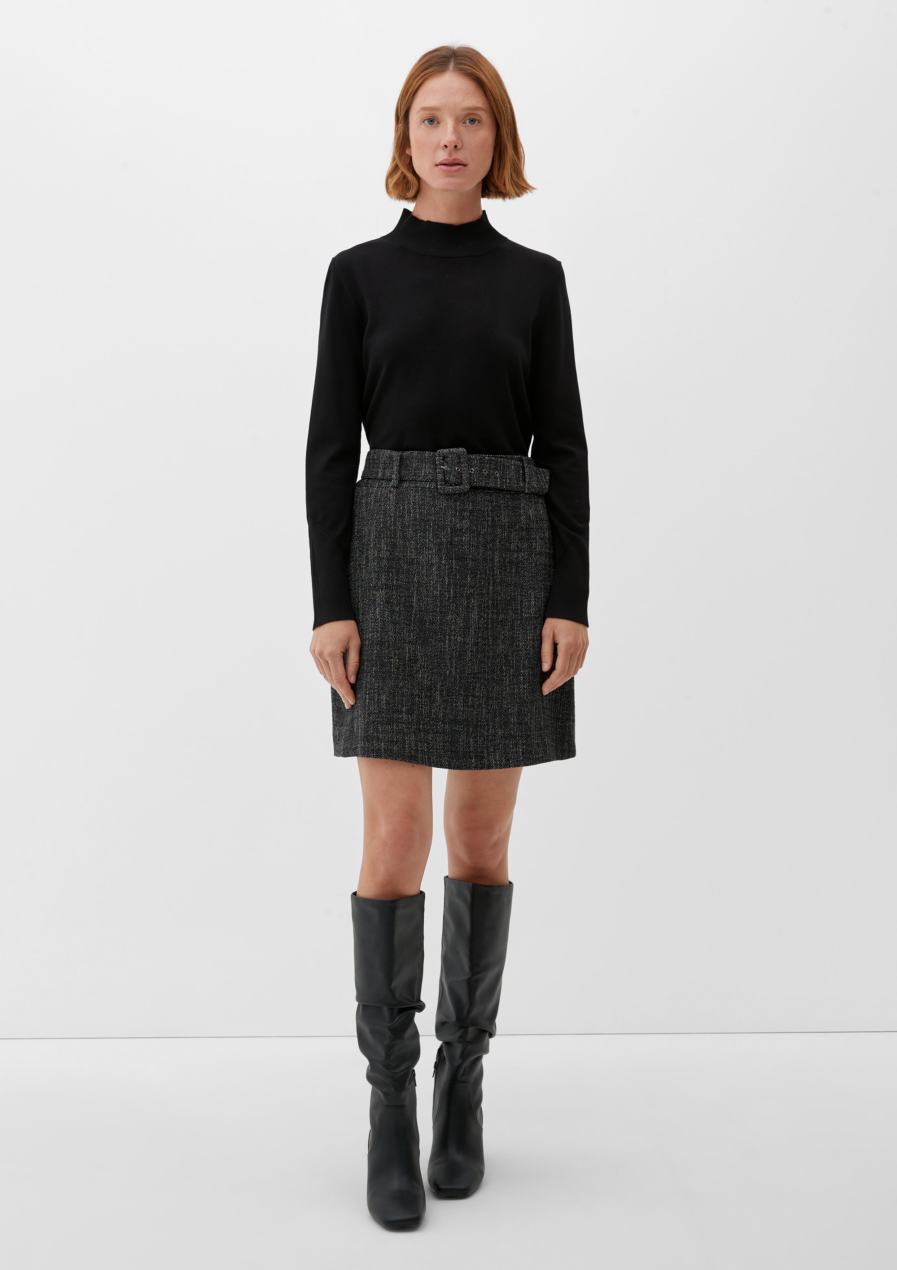 Minirock aus Tweed  2122123-99N1