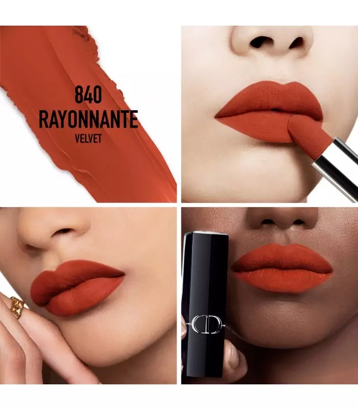 ROUGE DIOR NEW VELVET Rouge à lèvres confort et longue tenue
