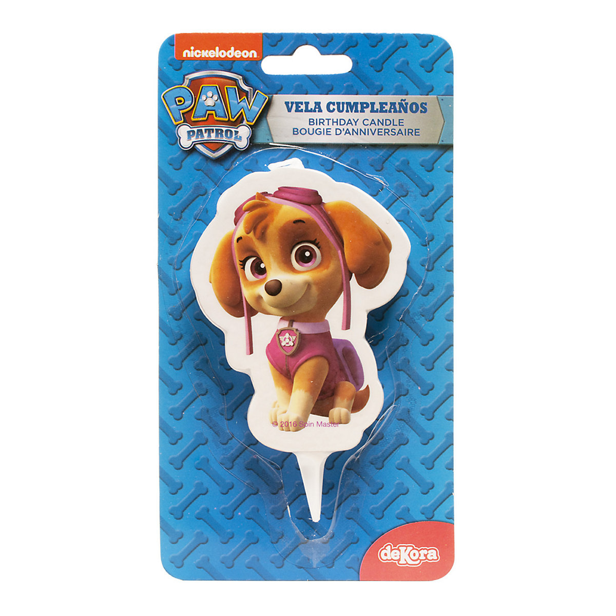 Geburtstagskerze Skye Paw Patrol