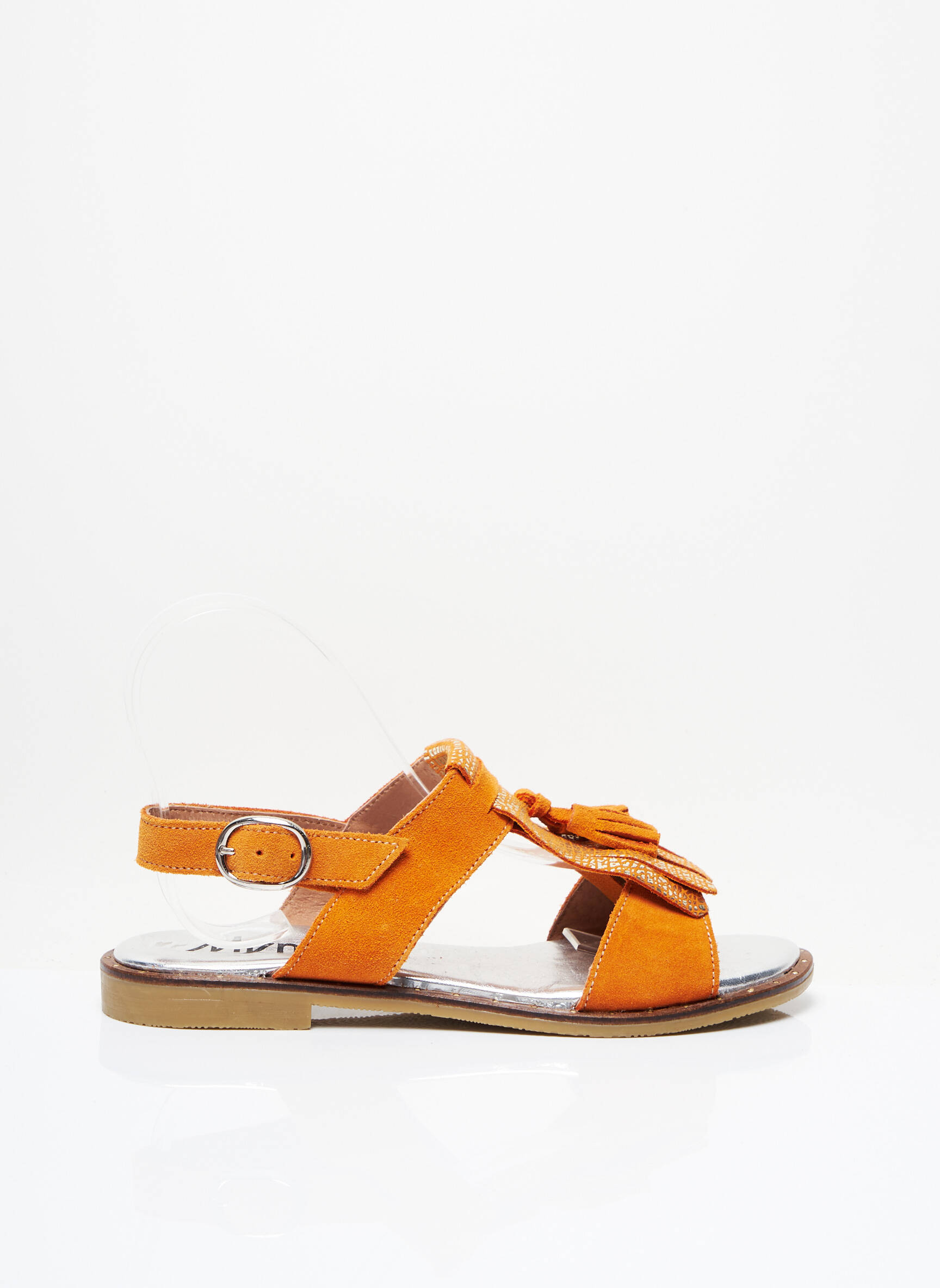 Myma Sandales Nu Pieds Femme couleur orange