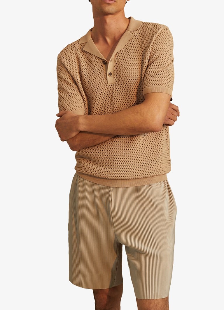 Polokošeľa Reiss Fargo s hrubým úpletom a regular fit