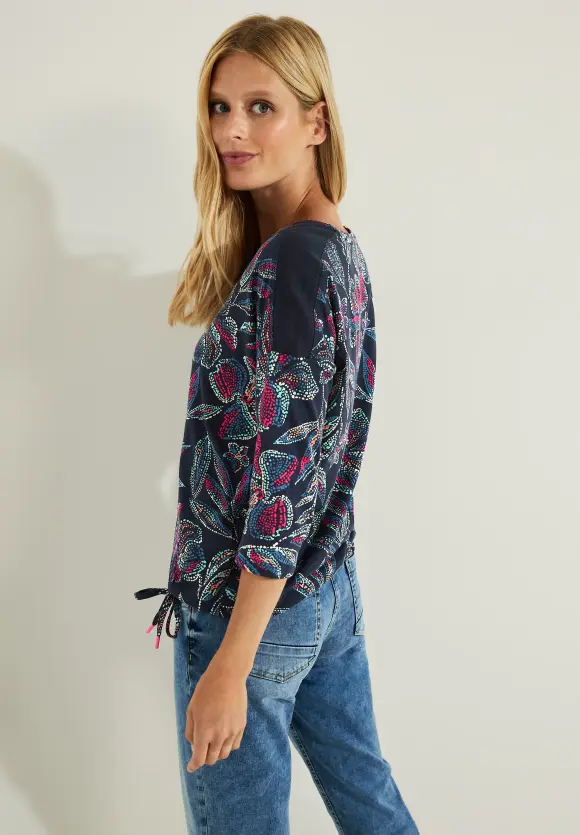 CECIL Shirt mit Alloverprint