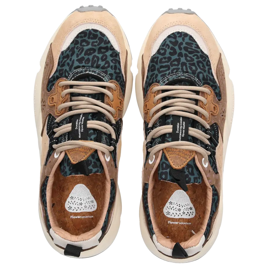 Flower Mountain - Sneaker low YAMANO-3 Veloursleder - beige