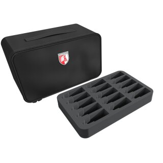 Feldherr MINI PLUS tasche für Farbfläschchen + Pinsel