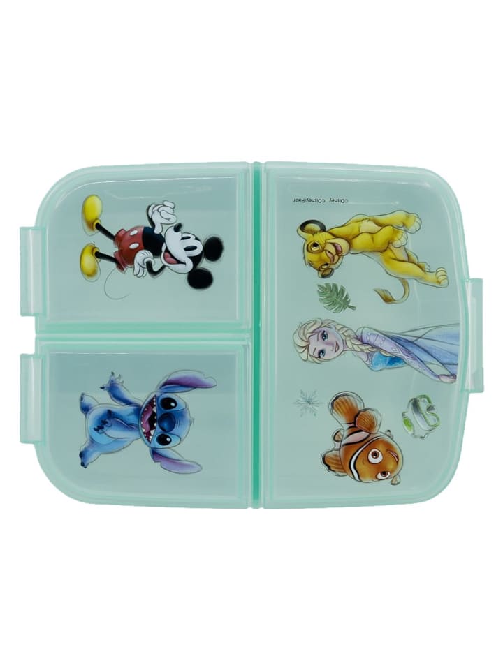 Disney Brotdose | 3 getrennte Fächer | Disney 100 | Lunch to Go | Vesper Dose günstig kaufen onesize