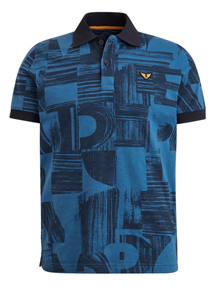 PME Legend Poloshirt in Blau günstig kaufen
