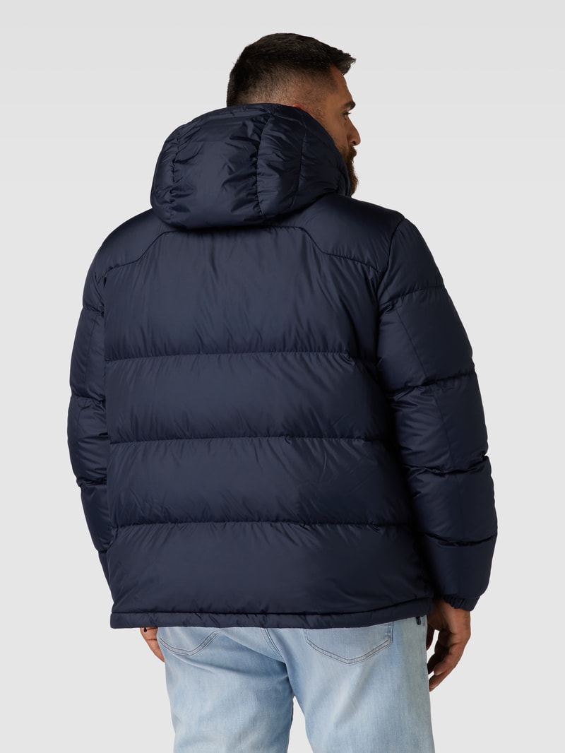 PLUS SIZE Daunenjacke mit Daunen-Feder-Füllung in marineblau