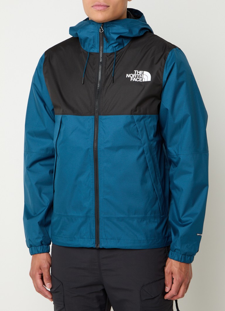 Softshell jakna North Face Mountain Q s kapuljačom i džepovima s patentnim zatvaračem